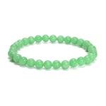 Green Jade Beads Bracelet Set with 3 Sizes