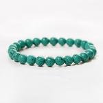 8MM Lake Blue Gemstone Bracelet for Men and Women