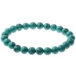 8MM Lake Blue Gemstone Bracelet for Men and Women