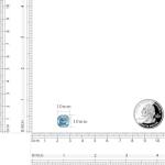 Aquamarine Silver Earrings: Hypoallergenic March Birthstone Rectangle Style