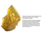 Handmade Citrine Crystal Chakra Healing Bracelet for Wealth