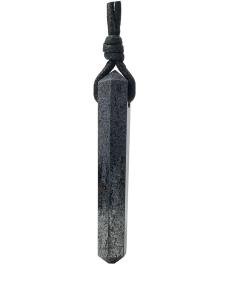 Hematite Point Pendant Chakra Healing Necklace Gemstone Jewelry
