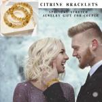 Citrine Solar Plexus Chakra Bracelets for Women and Men