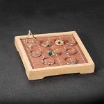 Bohemian Emerald Crystal Stackable Knuckle Ring Set