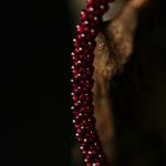 Rose Quartz Garnet Reiki Bracelet - Handmade Gemstone Jewelry