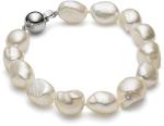 HinsonGayle White Baroque Freshwater Pearl Bracelet- 7.5