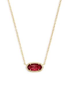 Berry Clear Glass Pendant Necklace by Kendra Scott