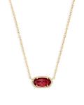 Berry Clear Glass Pendant Necklace by Kendra Scott
