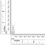 Interwoven Pendant Necklace with 1/4 Ct Diamond Gemstones