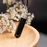 Black Tourmaline Necklace | Ethically Sourced Handmade Jewelry
