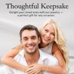 Belinda Jewelz - Garnet Gemstone Tennis Bracelet, 925 Silver