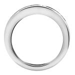 Channel Set Diamond Anniversary Ring in White Gold