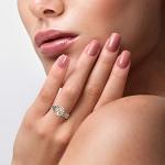 LeVian 14K Rose Gold Oval Gemstone Engagement Ring