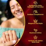 IGI Certified 2 Carat Yellow Gold Engagement Ring
