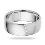 7mm Solid Gold Comfort Fit Wedding Band Size 12