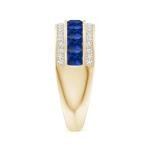 1.71 Ct Blue Sapphire Ring in 14K Gold