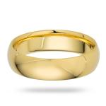 5mm Solid Gold Comfort Fit Wedding Band