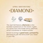 0.07 Ct Diamond Infinity Ring in Yellow Gold