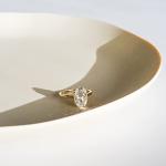14K Yellow Gold 3 Carat Moissanite Engagement Ring