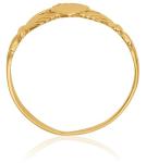 10K Solid Yellow Gold Heart Love Irish Claddagh Celtic Ring Jewelry Size 7