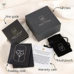 Cushion Cut Birthstone Dangle Earrings in Gold