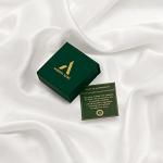 Amberta 14K Gold Filigree Statement Ring