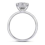 14K White Gold 3.0 CT Moissanite Engagement Ring