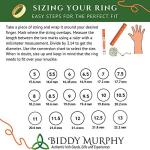 Irish Sterling Silver Claddagh Wedding Ring, Size 7