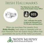 Irish Sterling Silver Claddagh Wedding Ring, Size 7