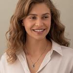 PEORA 14K White Gold Swiss Blue Topaz with Diamond Pendant for Women, Natural Gemstone Teardrop Solitaire, 2.30 Carats total Pear Shape 10x7mm, Blue Gemstone Necklace,