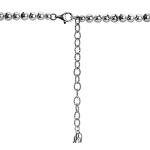 American West Sterling Silver Sleeping Beauty Turquoise Gemstone Squash Blossom Necklace 21 Inch