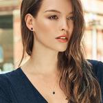 Gem Stone King 14K Yellow Gold Blue Sapphire Pendant and Earrings Jewelry Set For Women (6.60 Cttw, Oval 10X8MM and 8X6MM with 18 Inch Chain)