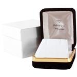 Galaxy Gold GG 14k 22" Solid White Gold Necklace with 4.65 Carat Natural Sapphire Pendant