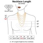 Galaxy Gold GG 14k Solid Yellow Gold Necklace with Pear-shaped Natural 5 carats Citrine 1627Y (18)