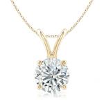 Lab-Grown Diamond Solitaire Pendant Necklace