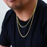 10k Yellow Gold Franco Box Chain Necklace 20