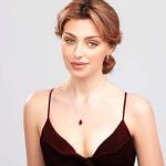 14k Gold Ruby Lioness Pendant Necklace 4.75 Carats