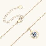 2 Carat Round Cut Diamond Pendant Necklace
