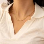 14k Gold Cuban Chain Necklace for Men & Women