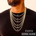 14k Gold Cuban Chain Necklace for Men & Women