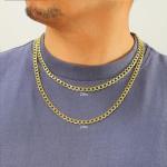 10K Yellow Gold Cuban Link Chain Necklace