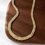 10kt Yellow Gold Byzantine Necklace, 18 Inches
