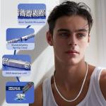 Moissanite Tennis Necklace in 18k White Gold