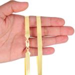 10K Yellow Gold Flat Herringbone Chain Necklace