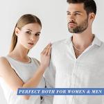 Moissanite Tennis Necklace in 18k White Gold