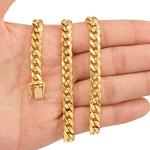 14K Yellow Gold Miami Cuban Link Necklace