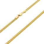 18k Yellow Gold Miami Cuban Link Chain Necklace