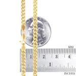 18k Yellow Gold Miami Cuban Link Chain Necklace