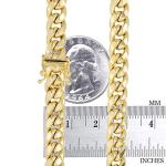 14K Yellow Gold Miami Cuban Link Necklace