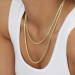 18k Yellow Gold Miami Cuban Link Chain Necklace